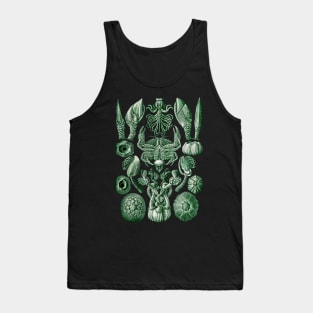 Ernst  Haeckel Cirripedia Crab Green Tank Top